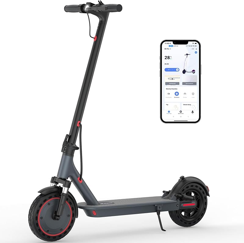 Qlaway Scooter Motorized Foldable Absorption